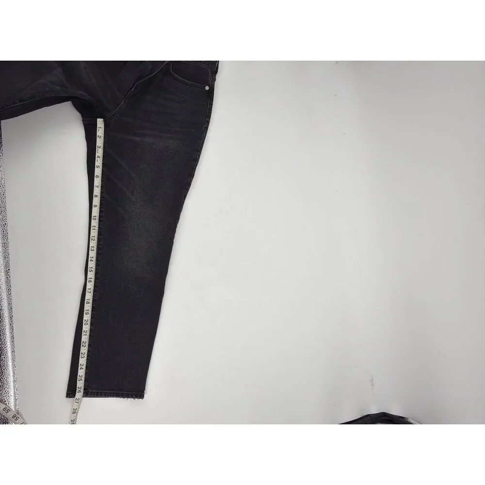 Madewell The Perfect Vintage Jeans Black High Rise Womens Size 30 Stretch Denim - Picture 10 of 11